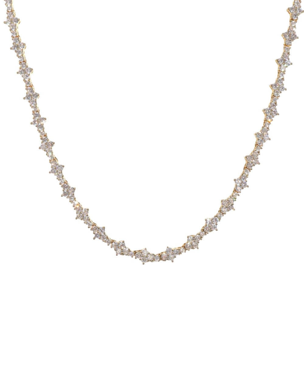 HONEYCOMB CHAIN IN YELLOW GOLD
