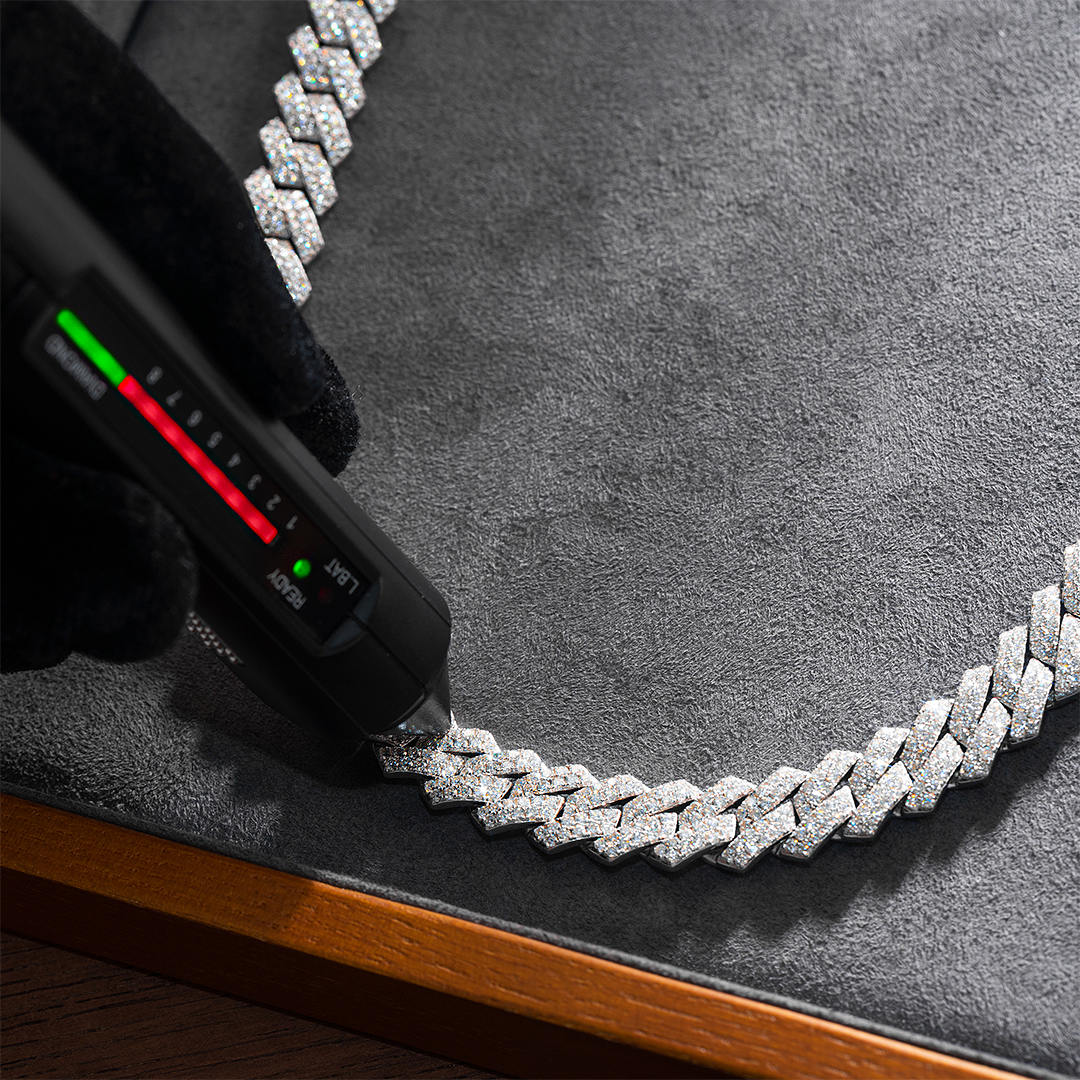 Moissanite Cuban Chains