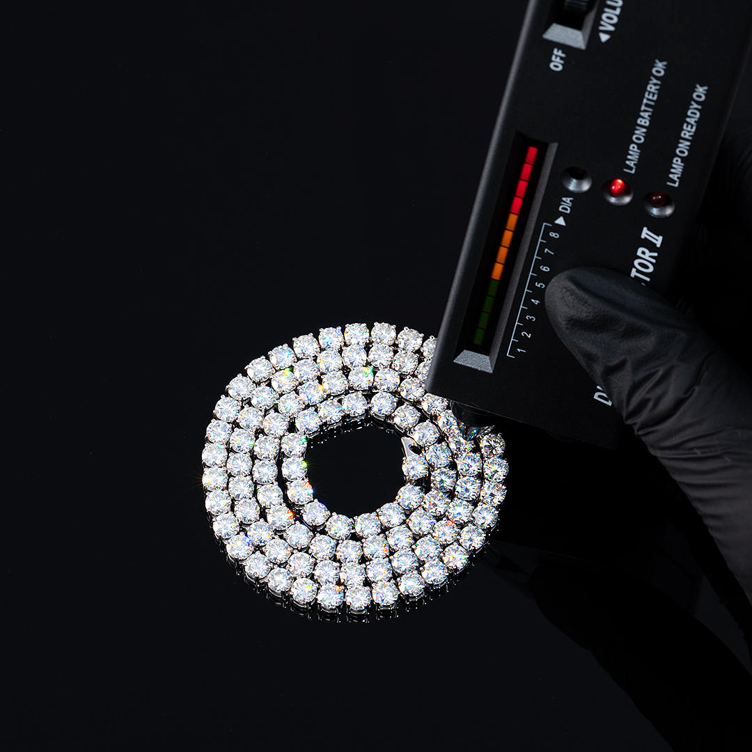 Moissanite Tennis Chain