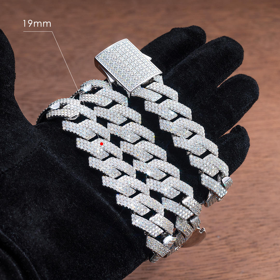 Moissanite Cuban Chains