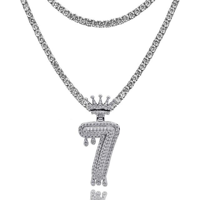 CUSTOM CROWN NAME NECKLACE
