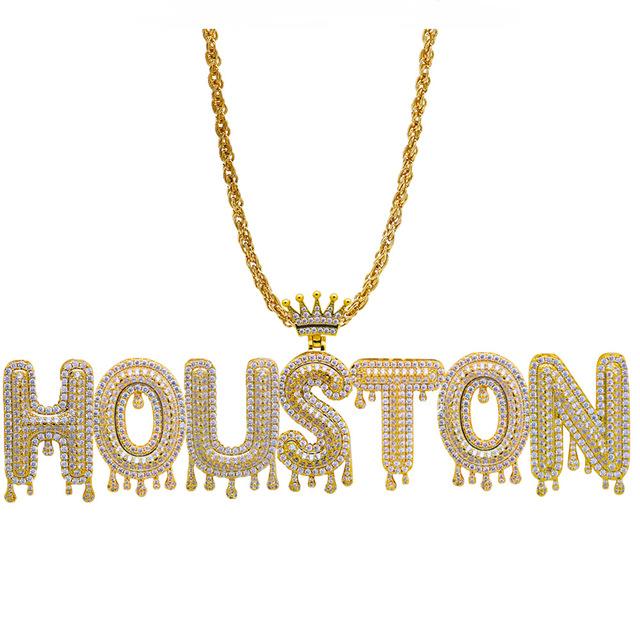 CUSTOM CROWN NAME NECKLACE