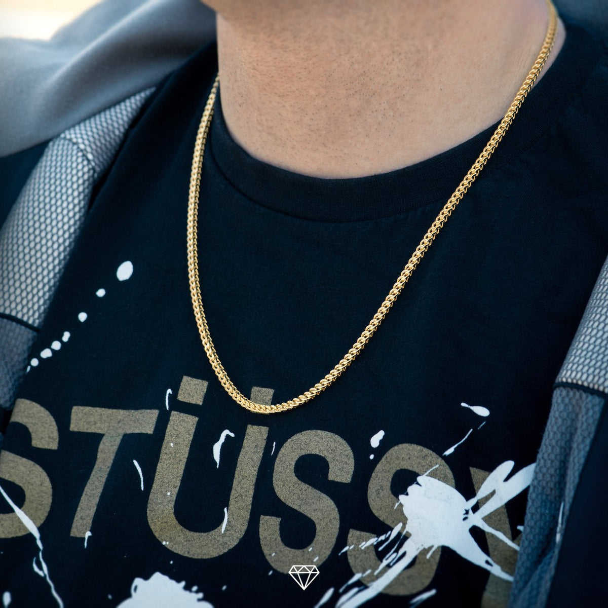 FRANCO CHAIN IN YELLOW GOLD