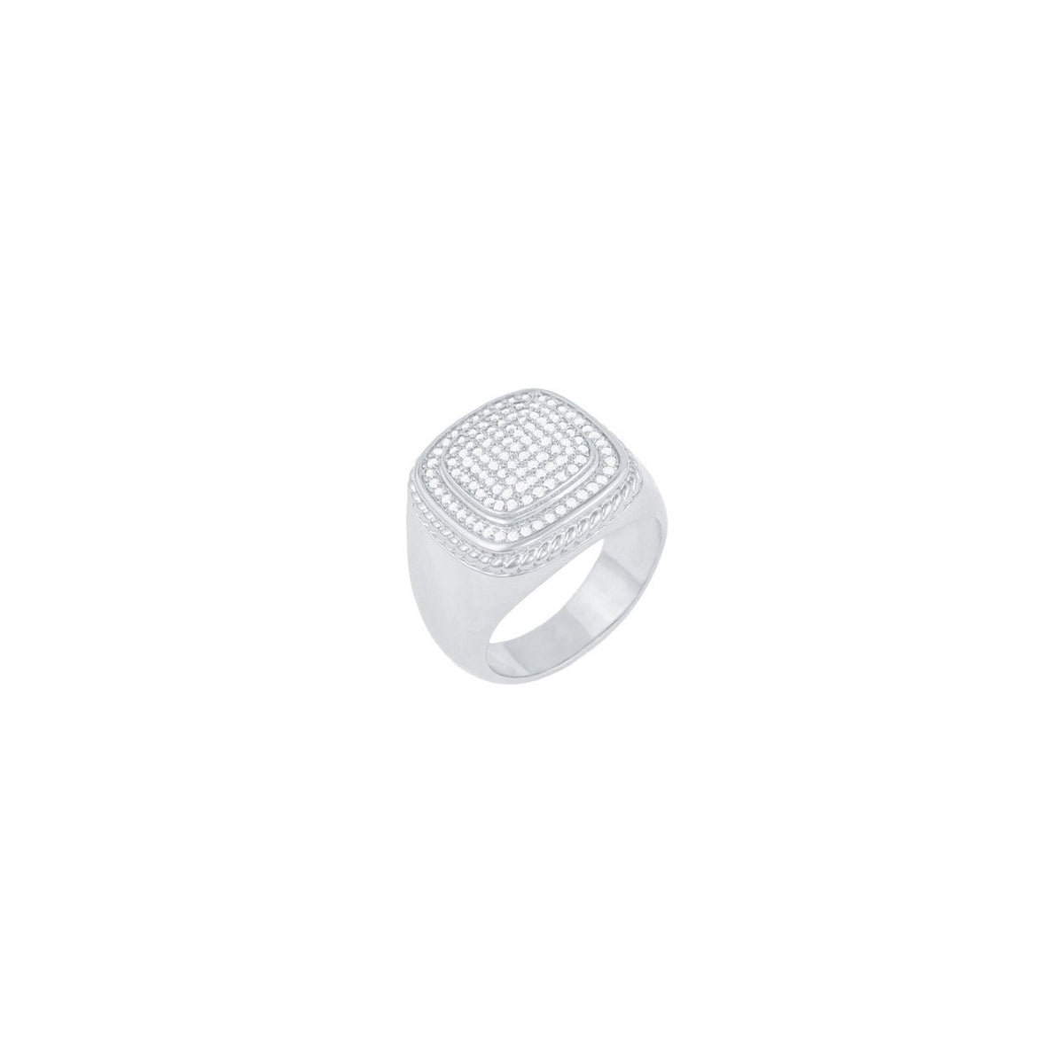 DIAMOND RING IN WHITE GOLD