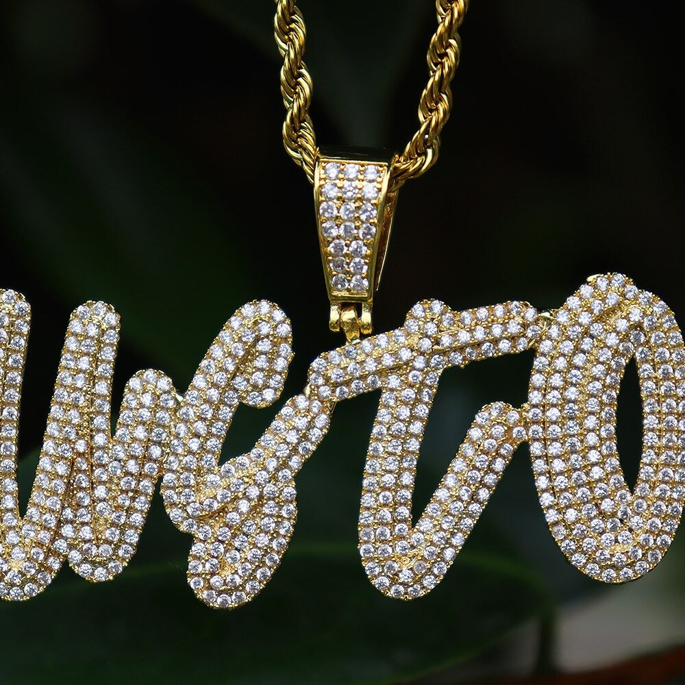 CUSTOM CURSIVE NAME NECKLACE