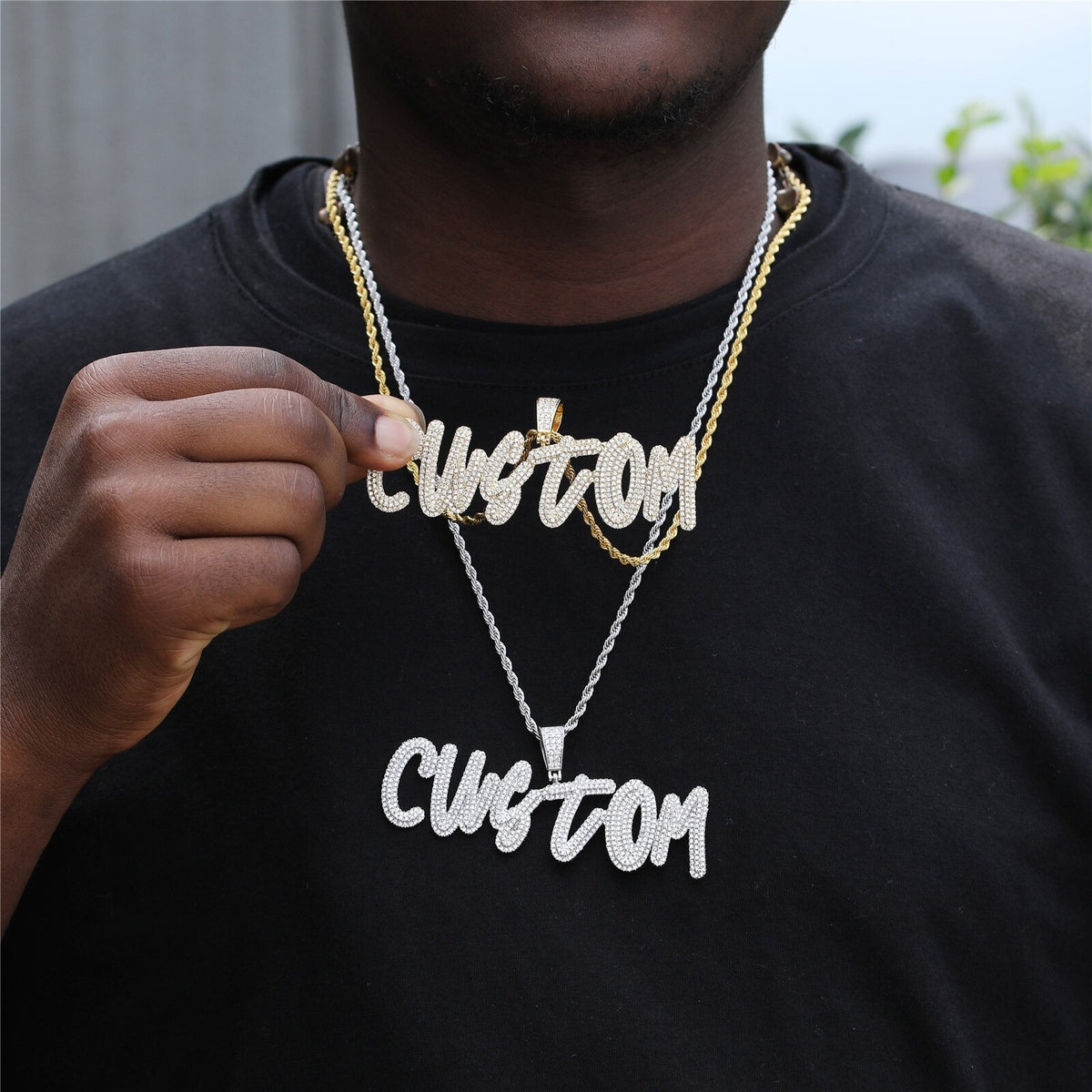 CUSTOM CURSIVE NAME NECKLACE