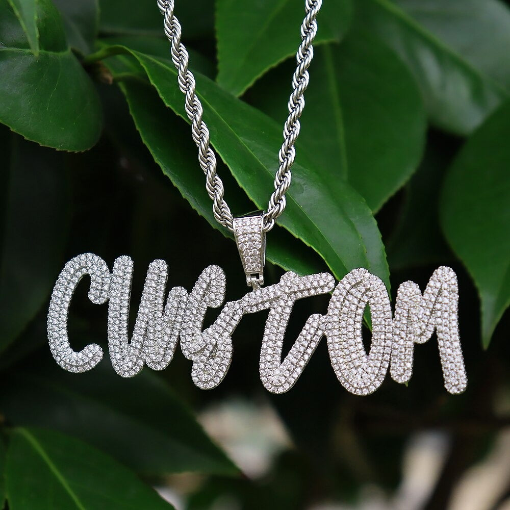 CUSTOM CURSIVE NAME NECKLACE