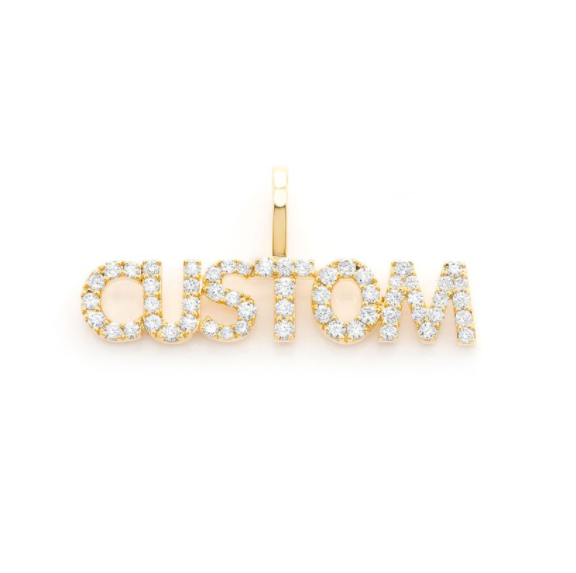 CUSTOMIZED DIAMOND NAME NECKLACE