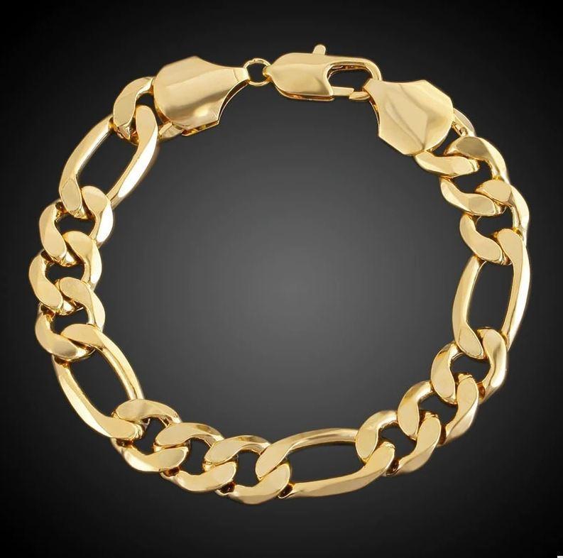 GOLD FIGARO BRACELET