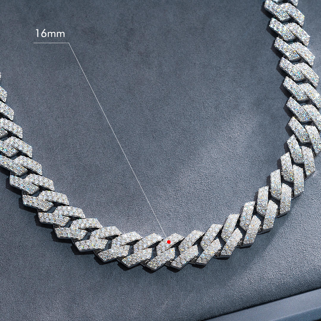 Moissanite Cuban Chains