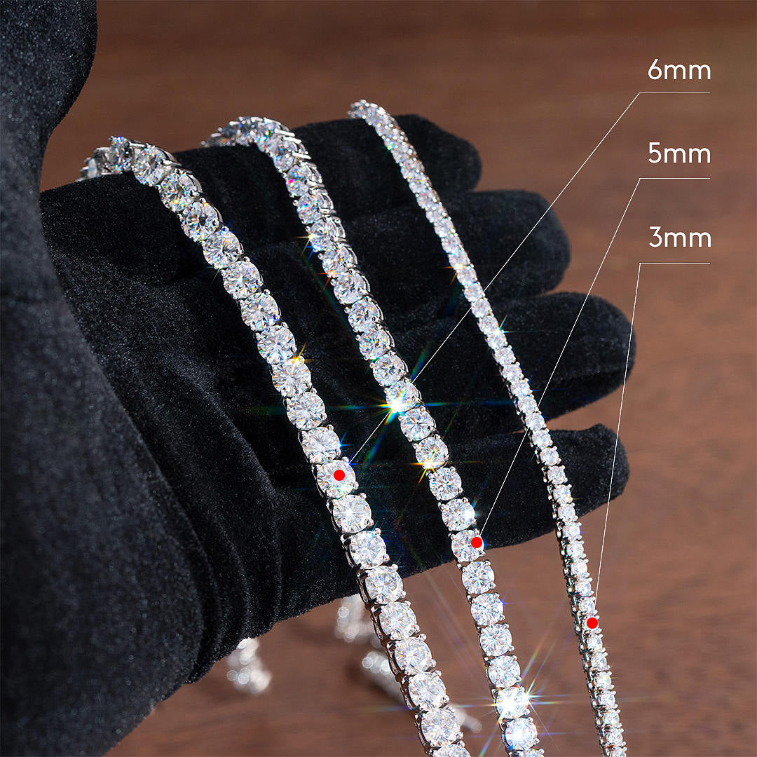 Moissanite Tennis Bracelet