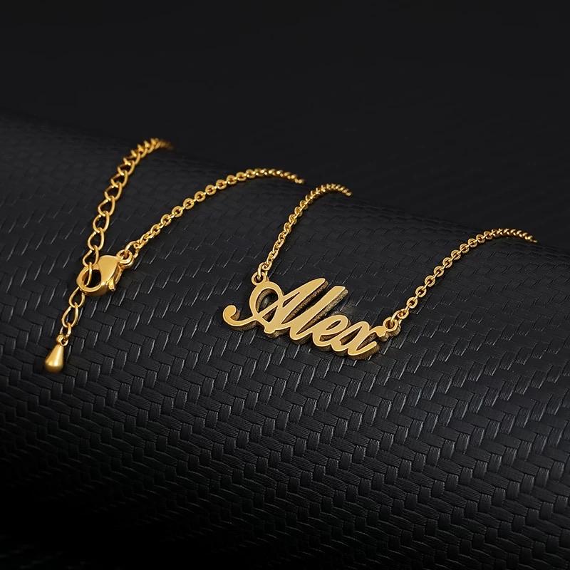 CUSTOM GOLD NAME NECKLACE