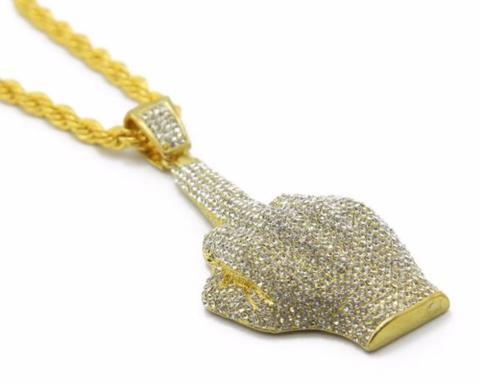 MICRO DIAMOND MF NECKLACE