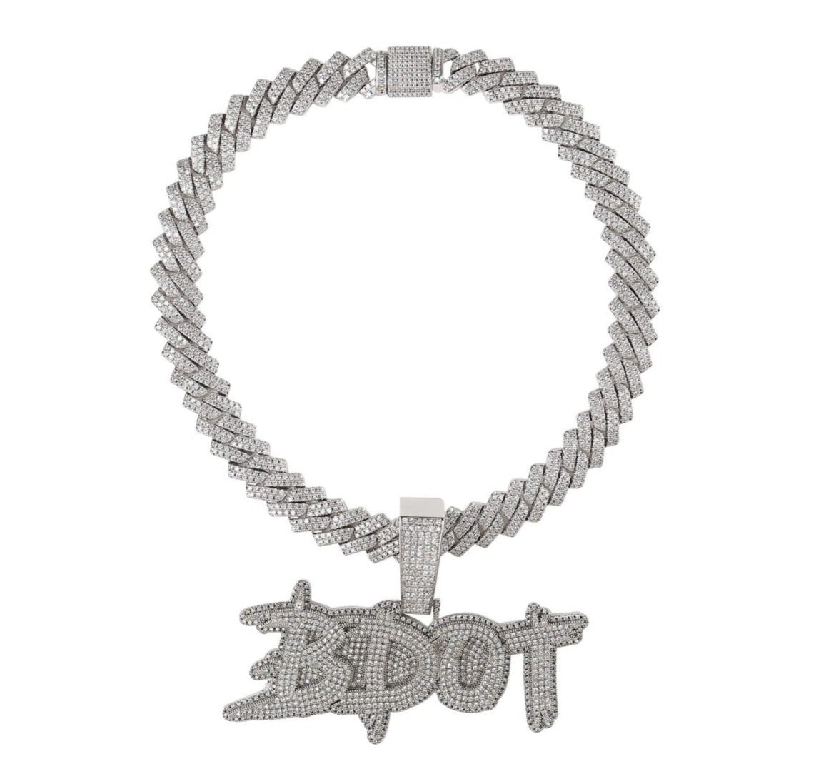 CUSTOM PAVED NAME NECKLACE