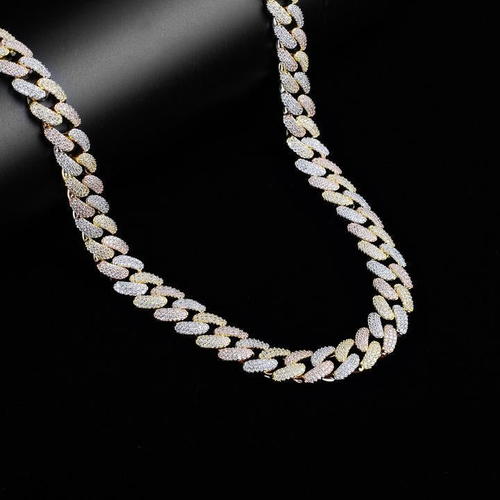 10 MM DIAMOND CUBAN LINK NECKLACE